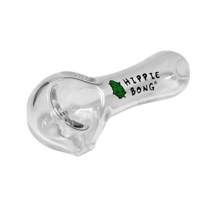 PIPE HIPPIE BONG SPOON TRANSPARENTE